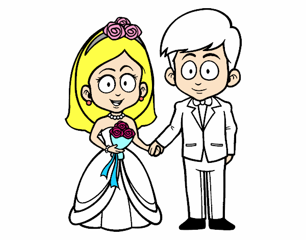 este dibujo a sido de una boda 