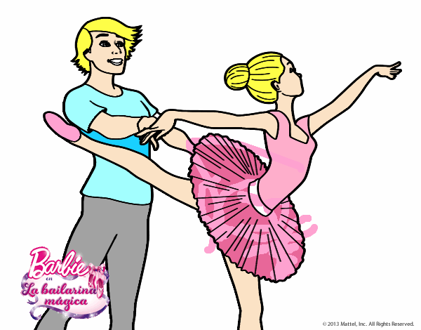 Barbie bailando ballet