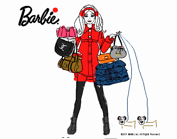 Barbie de compras