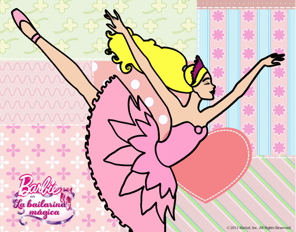 Barbie en cuarto arabesque