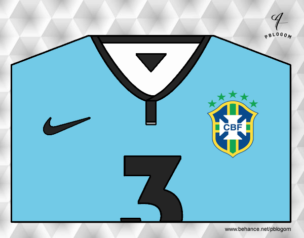 Camiseta del mundial de fútbol 2014 de Brasil