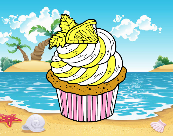 Cupcake de limón