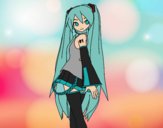 Hatsune Miku vocaloid