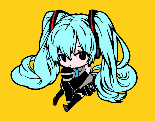 Miku Chibi vocaloid