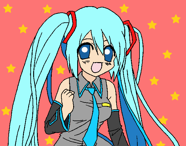 Miku Hatsune vocaloid