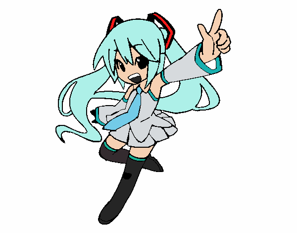 Miku vocaloid