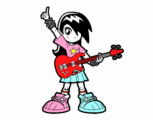 Niña rockera