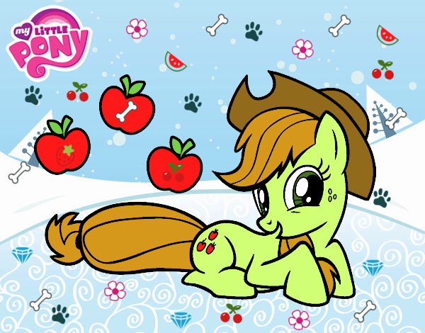 Applejack y sus manzanas