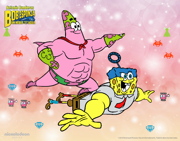 patric star and spongebob tales