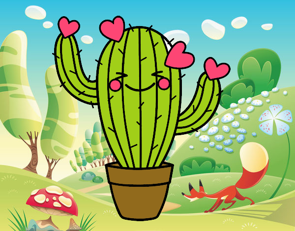 Cactus corazón