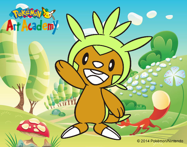 Chespin saludando