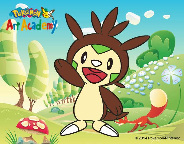 Chespin saludando