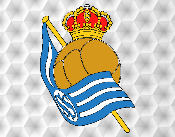 Escudo de la Real Sociedad de Fútbol