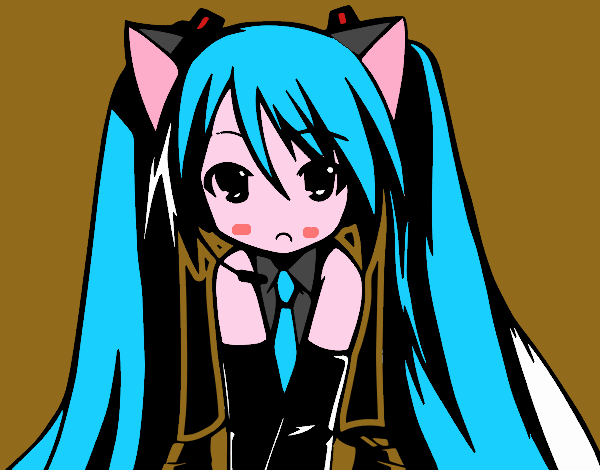 Miku triste