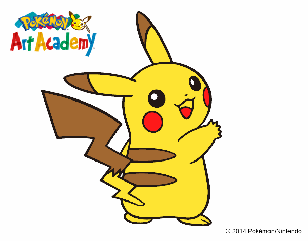 Pikachu de espaldas