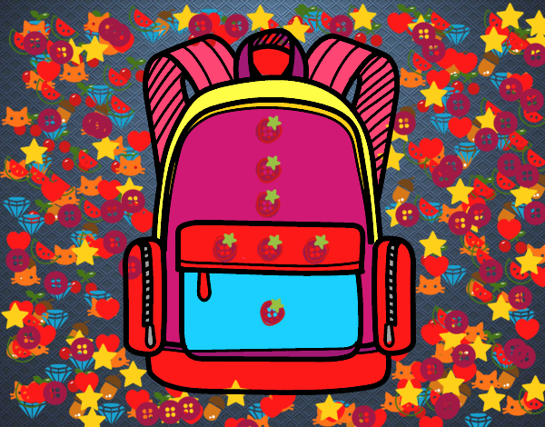 la mochila colorida