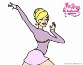 Barbie en postura de ballet