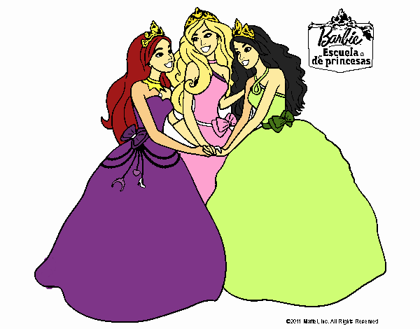 Barbie y sus amigas princesas