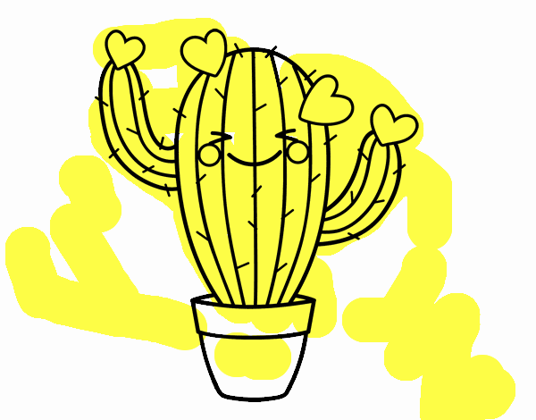 Cactus corazón