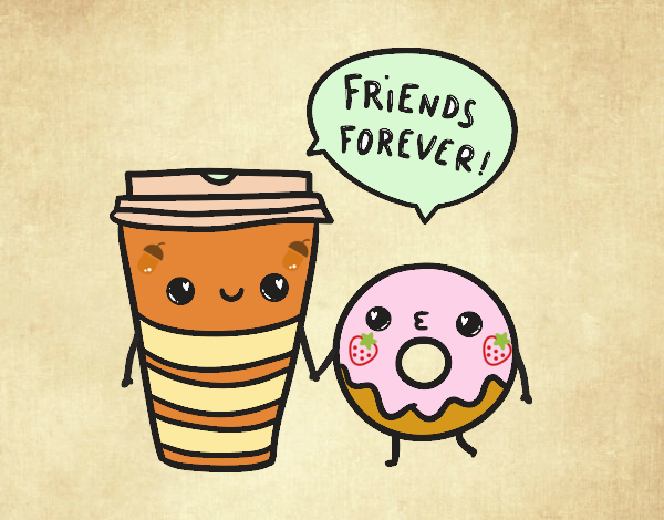 Café y donut