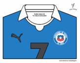 Camiseta del mundial de fútbol 2014 de Chile