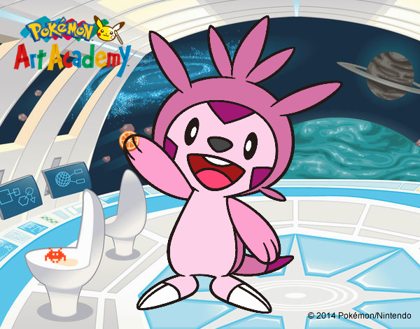 Chespin saludando