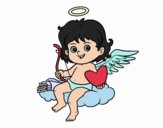 Cupido en una nube