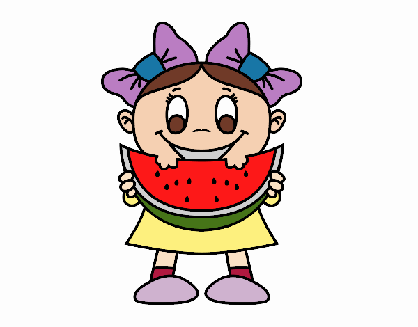 Niña sandia