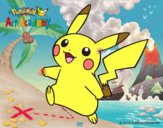 Pikachu en Pokémon Art Academy