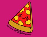 You have a pizza my heart