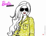 Barbie con gafas de sol