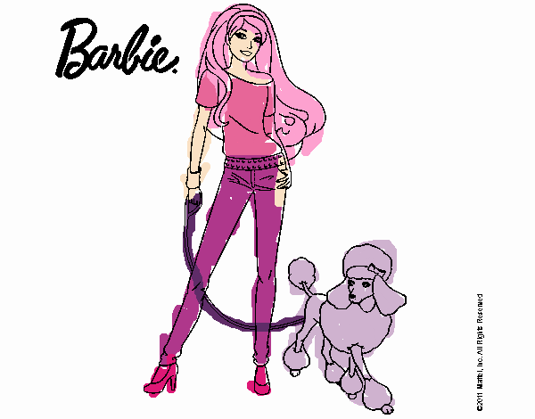 Barbie con look moderno