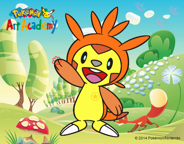 Chespin saludando