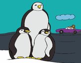 Familia pingüino