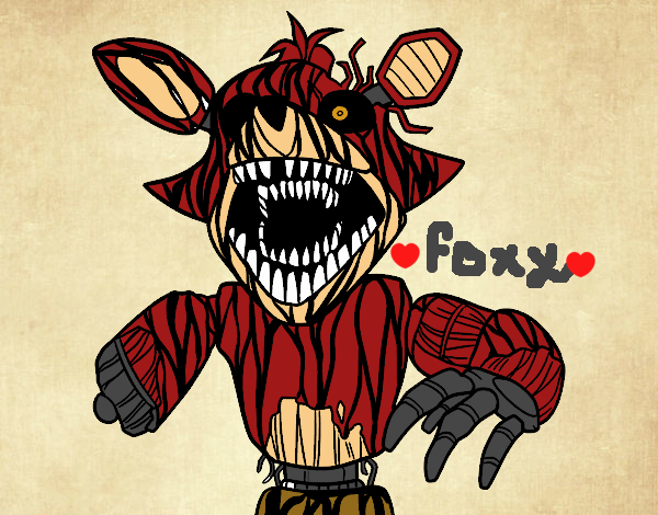 Foxy terrorífico de Five Nights at Freddy's