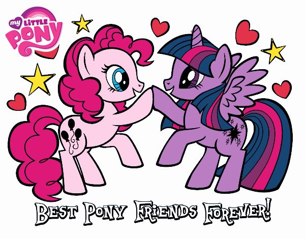 Pinkie pie y twilight sparkle 