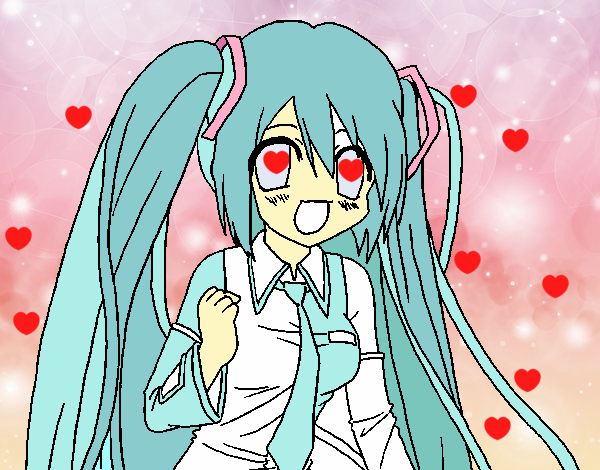 Miku Hatsune vocaloid