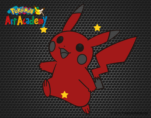 Pikachu en Pokémon Art Academy