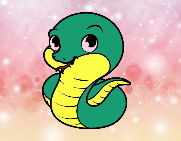 kawaii serpiente