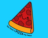 You have a pizza my heart