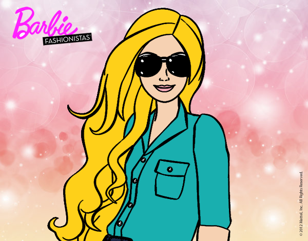 Barbie con gafas de sol