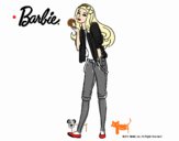 Barbie con look casual