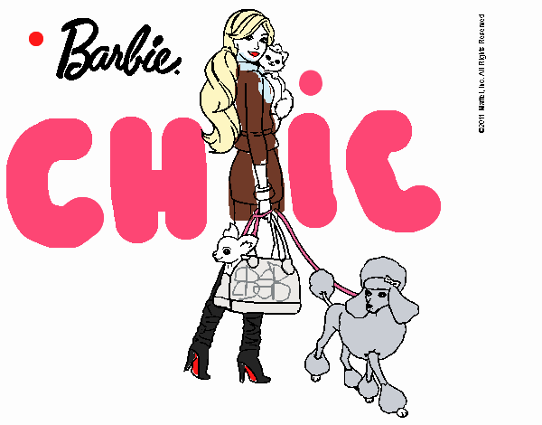 Barbie elegante