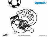 Doraemon futbolista
