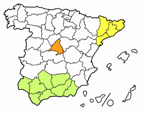 Las provincias de España