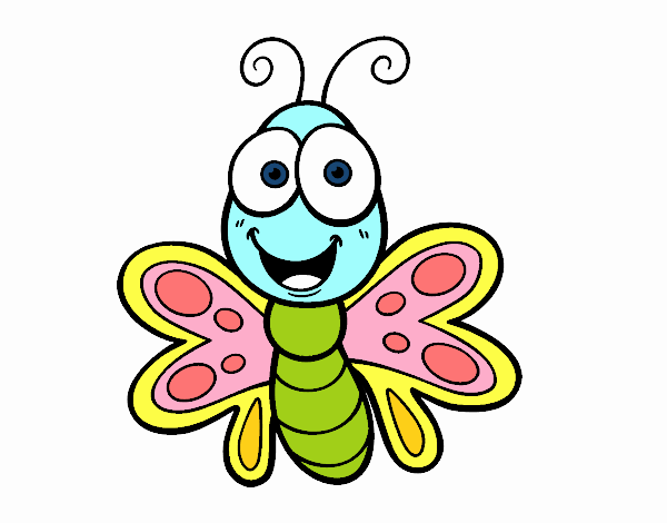 Mariposa sonriente