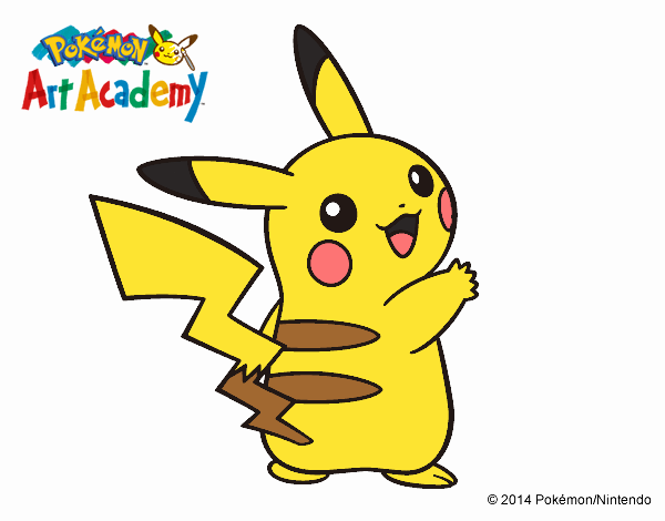 Pikachu de espaldas