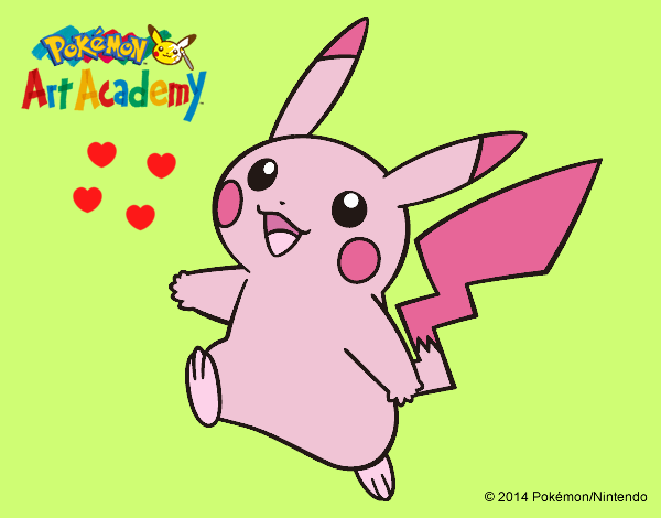 Pikachu en Pokémon Art Academy