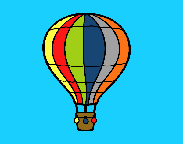 Un globo aerostático