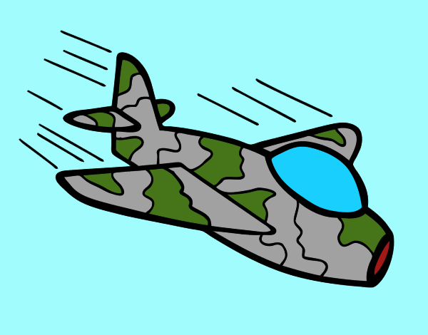 Avión de camuflaje